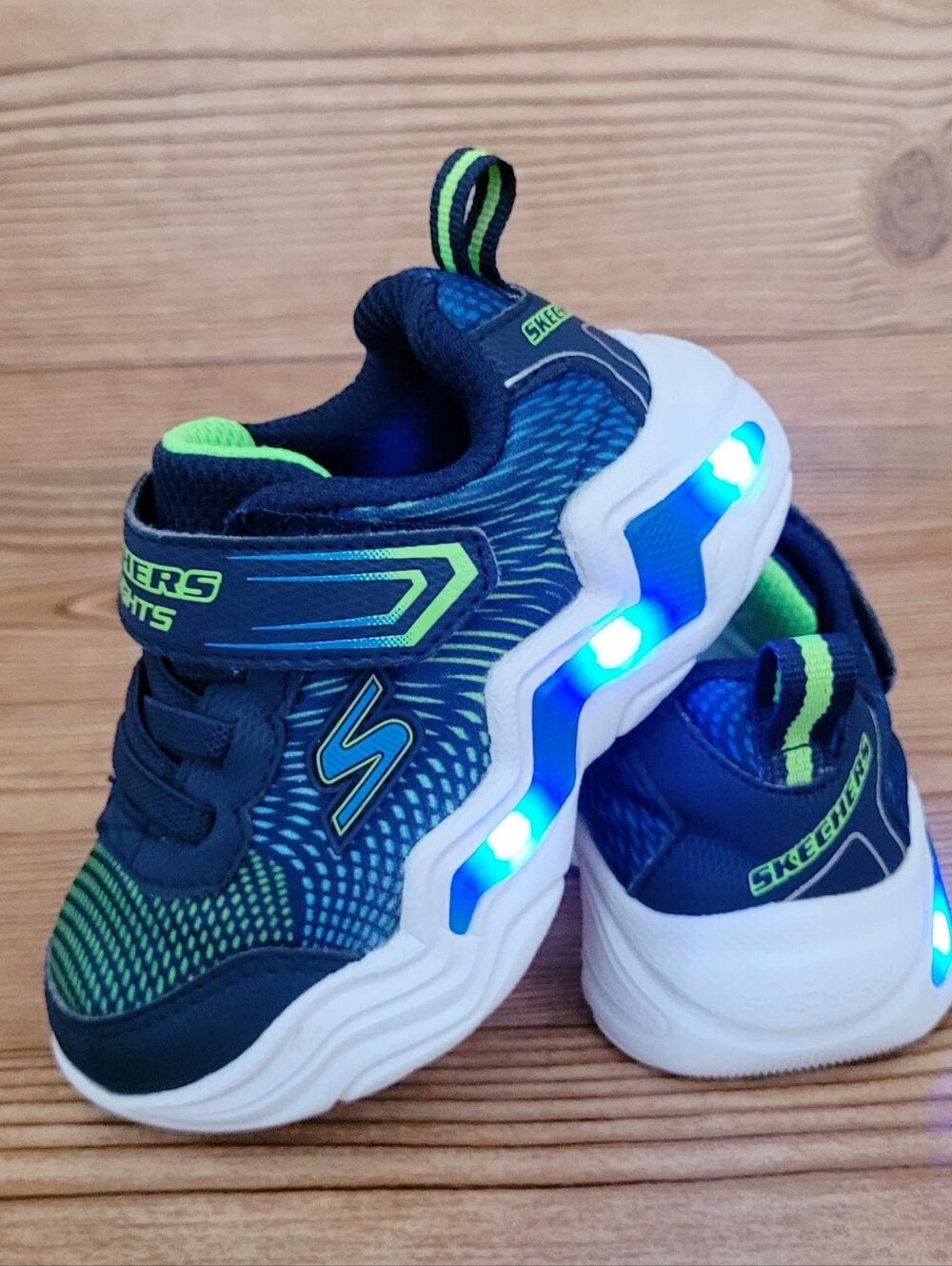 SKECHERS S Lights Hook & Loop